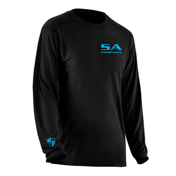 SA PERFORMANCE LONG SLEEVE SHIRT - BLACK